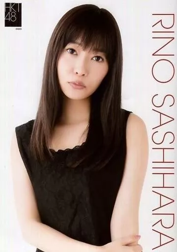 生写真(AKB48・SKE48)/アイドル/HKT48 指原莉乃/上半身・黒衣装・A4