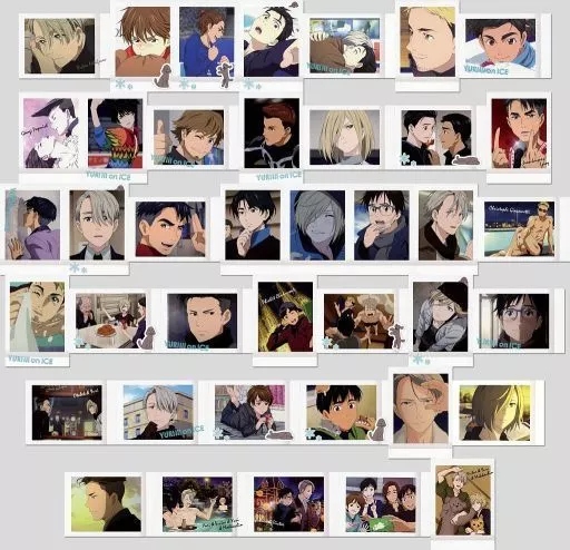 カード・フォト・ブロマイド YURI ◇ YURI!!! ON ICE Polaroid photo card 2 nd Full Complete Set | Toy