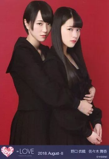 生写真(女性)/偶像/等同于爱(=LOVE) 等同爱情(=LOVE)/野口衣织·佐佐木