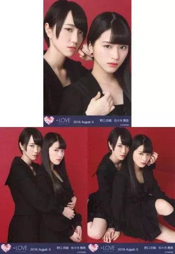 生写真(女性)/偶像/等同于爱(=LOVE) ◇LOVE(=LOVE)/野口衣織·佐々木