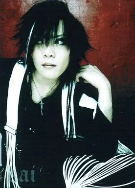 The Gazette / Kai / Costume Black / Background Red / the The Gazette / Kai / Costume Black / Background Red / the