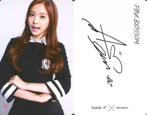 Apink ナウン　公式トレカ　Pink Blossom Collection Card (Female) / CD 「 Pink Blossom 」 (Korean