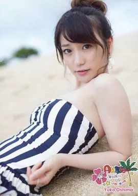 Yuko Oshima ビーチポートレート