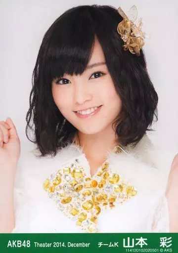 生写真(AKB48・SKE48)/アイドル/AKB48 山本彩/バストアップ/劇場 
