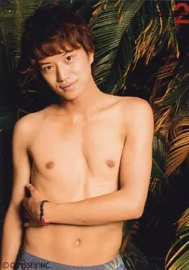 生写真(男性)/俳優 井上正大/上半身・上半身裸・左手腰