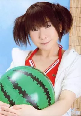 Miyu Matsuki / Upper Body / Background Light Blue / A4 Size