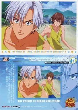 テニスの王子様　カード　トレカ　ビーチバレー Anime Trekker / Beach Volleyball Card / THE PRINCE OF TENNIS