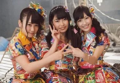 生写真(AKB48・SKE48)/アイドル/AKB48 川栄李奈・横山由依・渡辺麻友