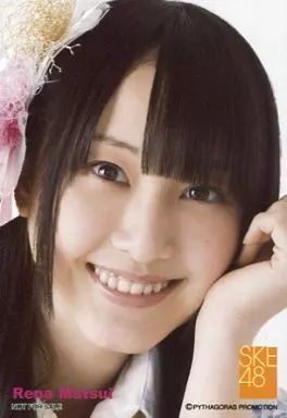 生写真(AKB48・SKE48)/アイドル/SKE48 松井玲奈/顔アップ・左手