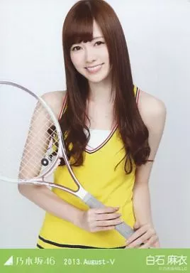 生写真(坂道シリーズ)/アイドル/乃木坂46 白石麻衣/テニスウェア