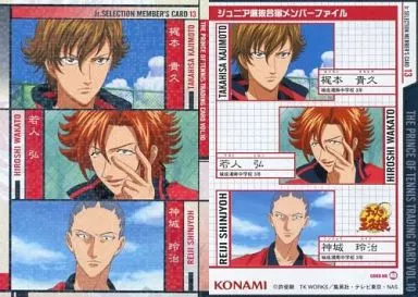 動畫系特雷卡/Jr.SELECTION MEMBER'S CARD/網球王子交換卡Vol.10