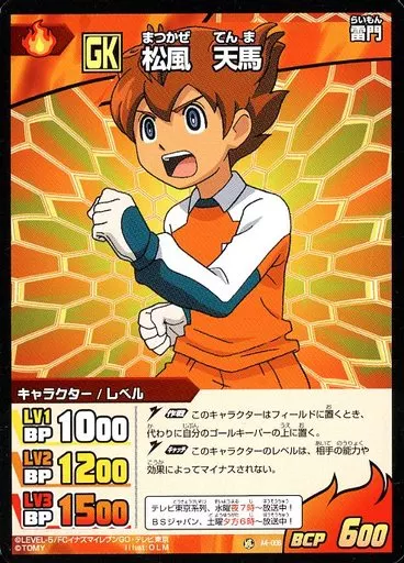 INAZUMA ELEVEN TCG/PR / Character C / Level / Yokuketsu / GK