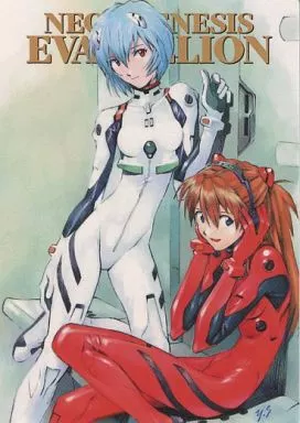Anime Torayca / Yoshiyuki Sadamoto Illustration Work Card / Card