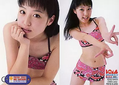BOMB CARD KISS FRESH 2002 KS17 山本梓 生キスカード 31 收藏卡(女)⁄BOMB卡KISS新鮮2002 KS17[生接吻卡]:☆山本梓⁄生接吻卡