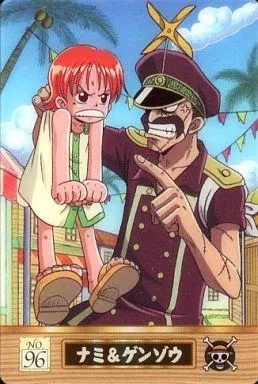 Anime series Torayca / ONE PIECE Shinkaizoku Ogumi Card 2 96