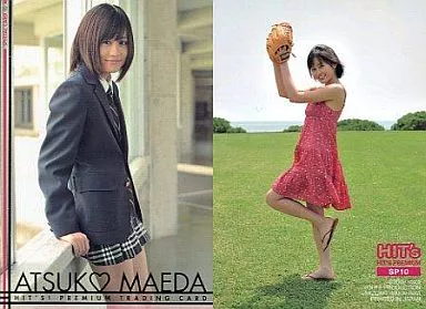 Hit's 2009 AKB48 前田敦子 直筆サインカード /15 Hit's 2009 AKB48