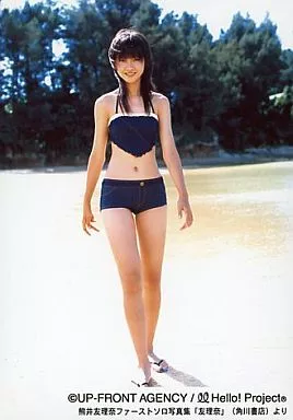 2640 Berryz工房 熊井友理奈 生写真 19枚セット Berryz工房/熊井友理奈/服裝藏青色・背景沙灘/熊井友理奈第一個人寫真