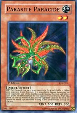 Yu-Gi-Oh / SR / Effect Monster / Asian version / Pharaoh's Servant PSV-003  [Super Rare] : Parasite Paracide / Paraside | Toy Hobby | Suruga-ya.com