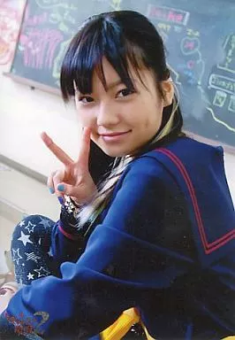AKB48 マジすか学園、直筆サイン入り 生写真 生写真(AKB48・SKE48)/アイドル/AKB48 寒ブリ(島崎遥香)/向かって左