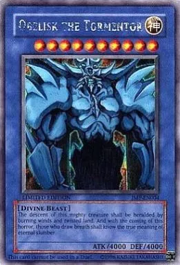 遊戯王/英語版/SE/効果モンスター/Shonen　Jump　Magazine　JMP-EN004[SE]：OBELISK THE TORMENTOR/オベリスクの巨神兵 遊戯王/英語版/SE/効果モンスター/Shonen Jump Magazine JMP