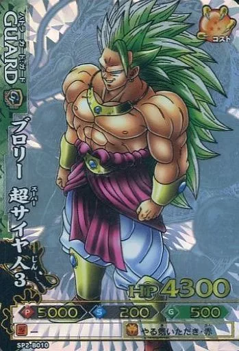 DBZデータカードダス/プロモ/バトラーカード：ガード/データ