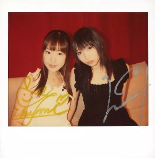 生写真(女性)/声優 ☆井上麻里奈・藤原郁美/直筆サイン入り/「OVA