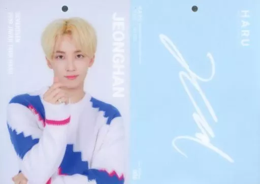 seventeen ジョンハン サイン トレカ HARU seventeen jeonghan ジョンハンHARU サイントレカ