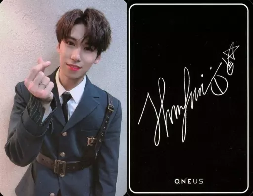 ONEUS/KEONHEE (Konhi) / Finger Heart / Reverse side printed