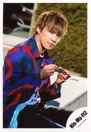生写真(ジャニーズ)/アイドル/Kis-My-Ft2 Kis-My-Ft2/千賀健永/膝上