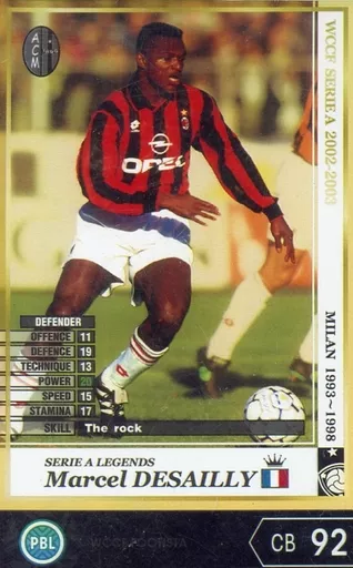 wccf footista  ミラン WCCF/CB/Serie A Legends/AC Milan / FOOTISTA/WCCF SERIE A