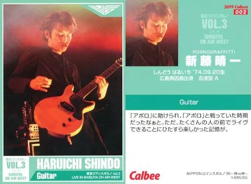 NIPPON ROMANCE PORNO'19 プレミアムキカード Collection Card (Male) / 「 Nippon Romance Porn' 19 ~ Kami