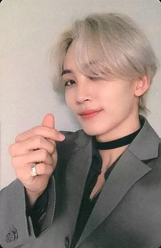 Seventeen / JEONGHAN / Upper Body / Costume Gray / fingers
