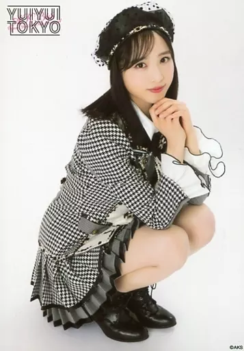 生写真(AKB48・SKE48)/アイドル/AKB48 小栗有以/全身・衣装黒