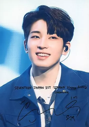 セブチ ウォヌ トレカ happyending SEVENTEEN Wonwoo Happy Ending Carat Japan Official Photocard Photo