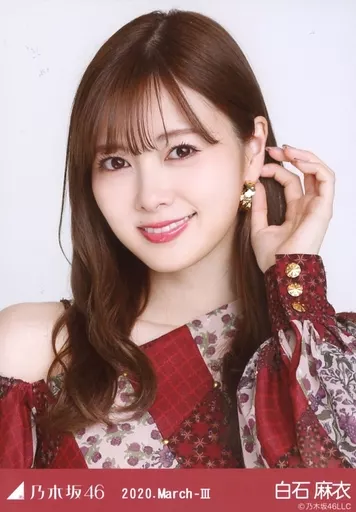 生写真(乃木坂46)/アイドル/乃木坂46 白石麻衣/バストアップ