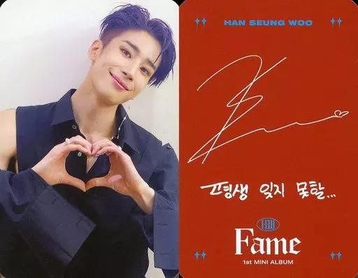Collection Card (Male) / CD 「 1 st Mini Album Fame 」 (WOO ver
