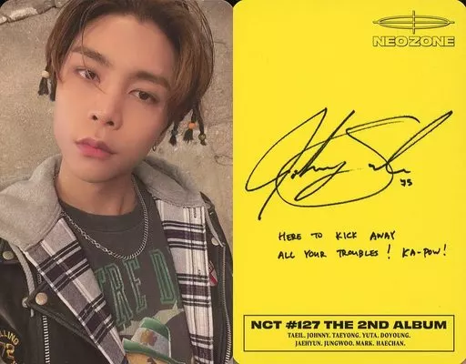 NCT 127 / Johnny (JOHNNY) / Yellow back / Printed with