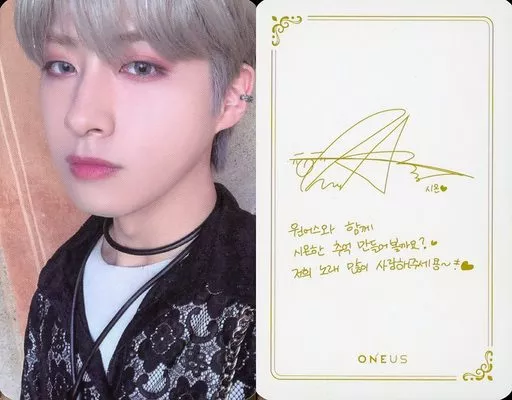 ONEUS シオン Twilight JP LIGHT US RAISE トレカ Collection Card (Male) / Special Photo Card with CD 