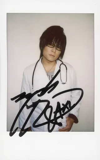 声優　森川智之　直筆サイン色紙 Official photo (male) / Voice actor ☆ Toshiyuki Morikawa / with