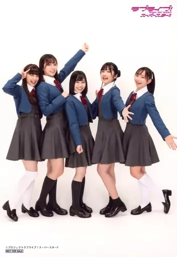 生写真(女性)/声優 Liella!/集合(5人)/雑誌「声優アニメディア 2021年5