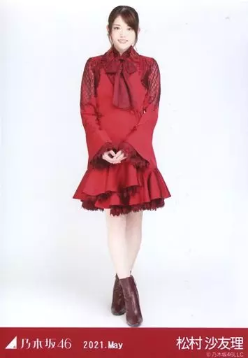乃木坂46 OG 松村沙友理『2021 May 紅白2020衣装Ver.』直筆