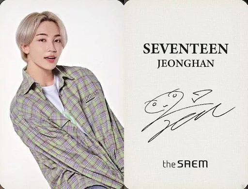 Collection Card (Male) / The SAEM×SEVENTEEN 