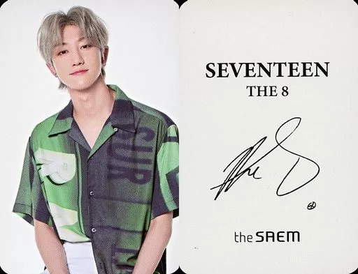 收藏卡(男性)/the SAEM×SEVENTEEN｢JAPAN LIMITED EDITION｣照片卡