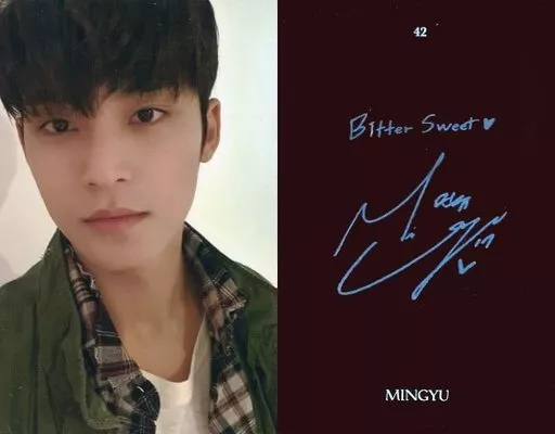 SEVENTEEN Bitter Sweet トレカ ミンギュ 42 : SEVENTEEN/MINGYU (Kim Min-gyu) / 