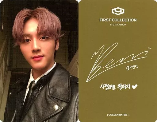 SF9/YOUNG BIN / Back With Print Signature and Message / CDs
