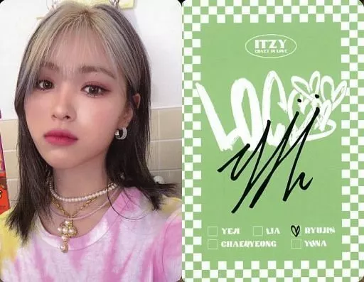 itzy crazy in love リュジン　特典 ITZY / Ryu JIN / CD 