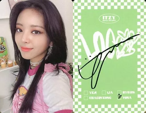 ITZY - ITZY ユナ トレカ CRAZY IN LOVE soundwave 特典の通販
