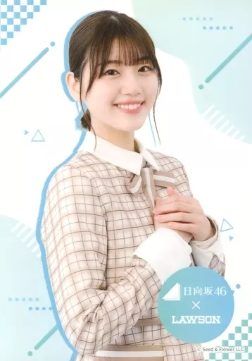 日向坂　佐々木美玲　ローソン　ブロマイド　当選書付き 生写真(坂道シリーズ)/アイドル/日向坂46 佐々木美玲/日向坂46