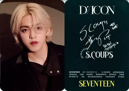 Dicon vol.12 SEVENTEEN Luxury バージョン Dicon vol.12 SEVENTEEN写真集『My Choice is…』Luxury