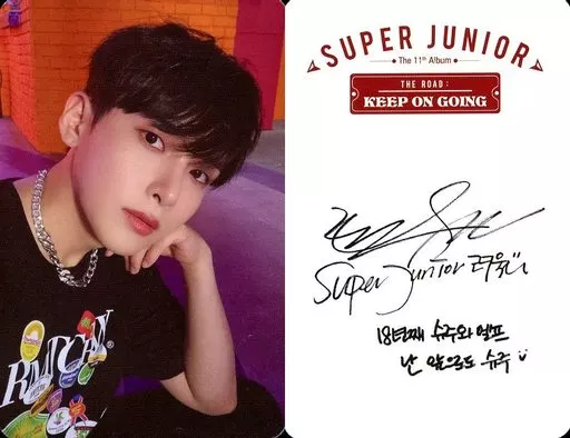 【ウニョク】スナッ9＋THE ROAD KEEP ON GOING トレカ SUPER JUNIOR｜11枚目の韓国フルアルバムVol.1となる『The Road
